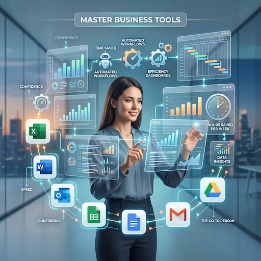 Business Applications & Productivity illustration